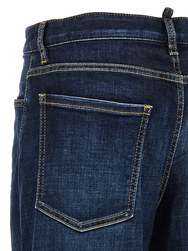Dsquared2 D2 Twisted Jeans - Blu | 6e49da5865897af0f0bc7c04f5485b16246f6248