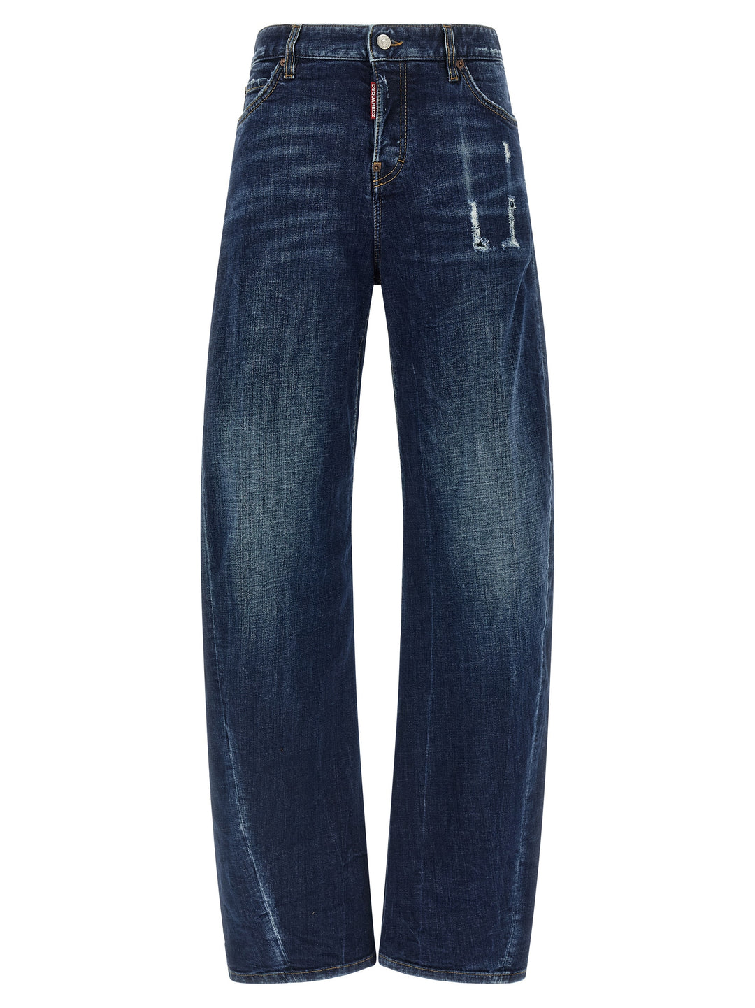 Dsquared2 Loose Twist Jeans - Blu | 480c9dc47b43ea62bd769536941815b1139d0999