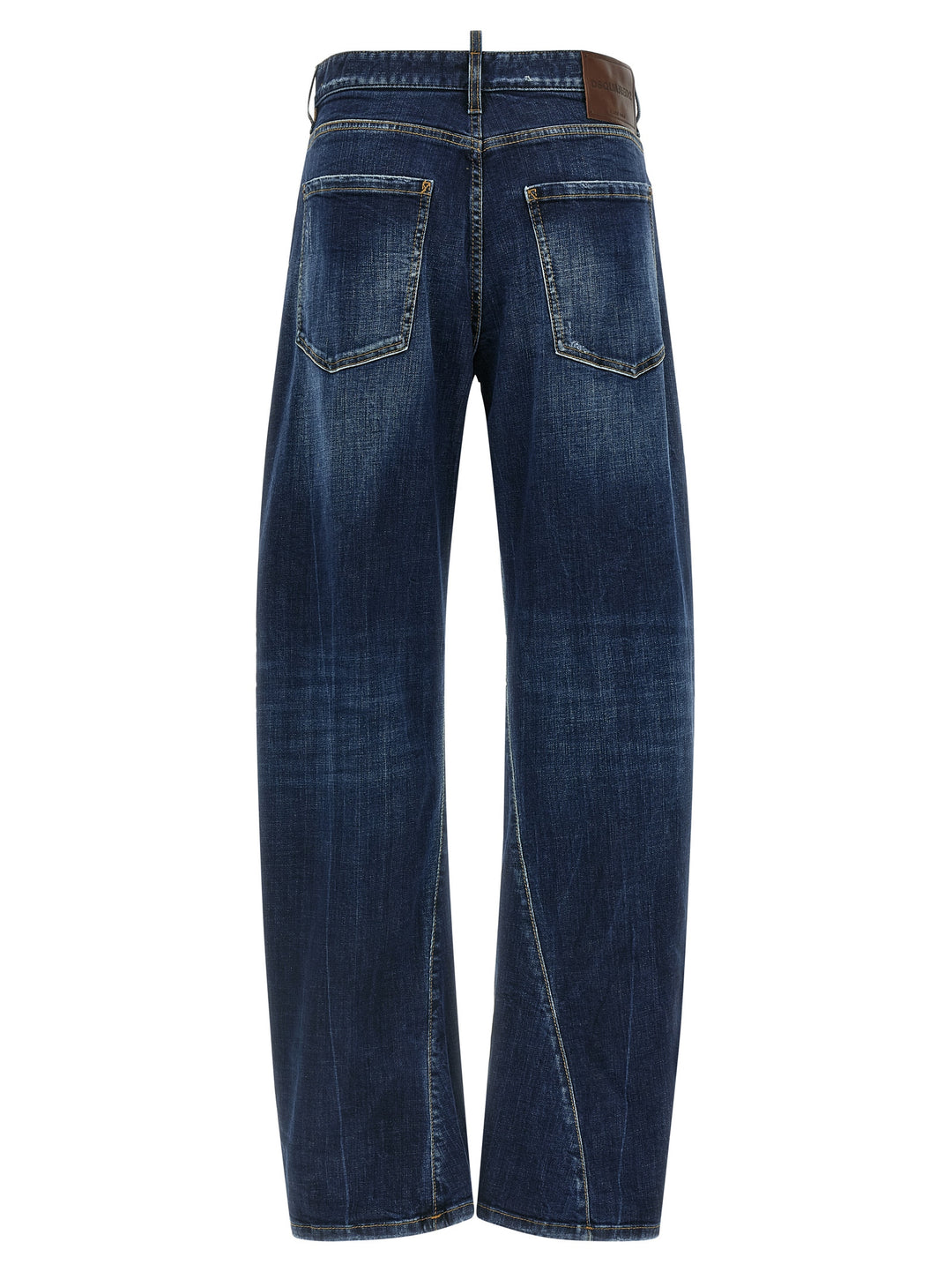 Dsquared2 Loose Twist Jeans - Blu | a26e1baf79441bd6d1c4db4052d36a6e5251b72d