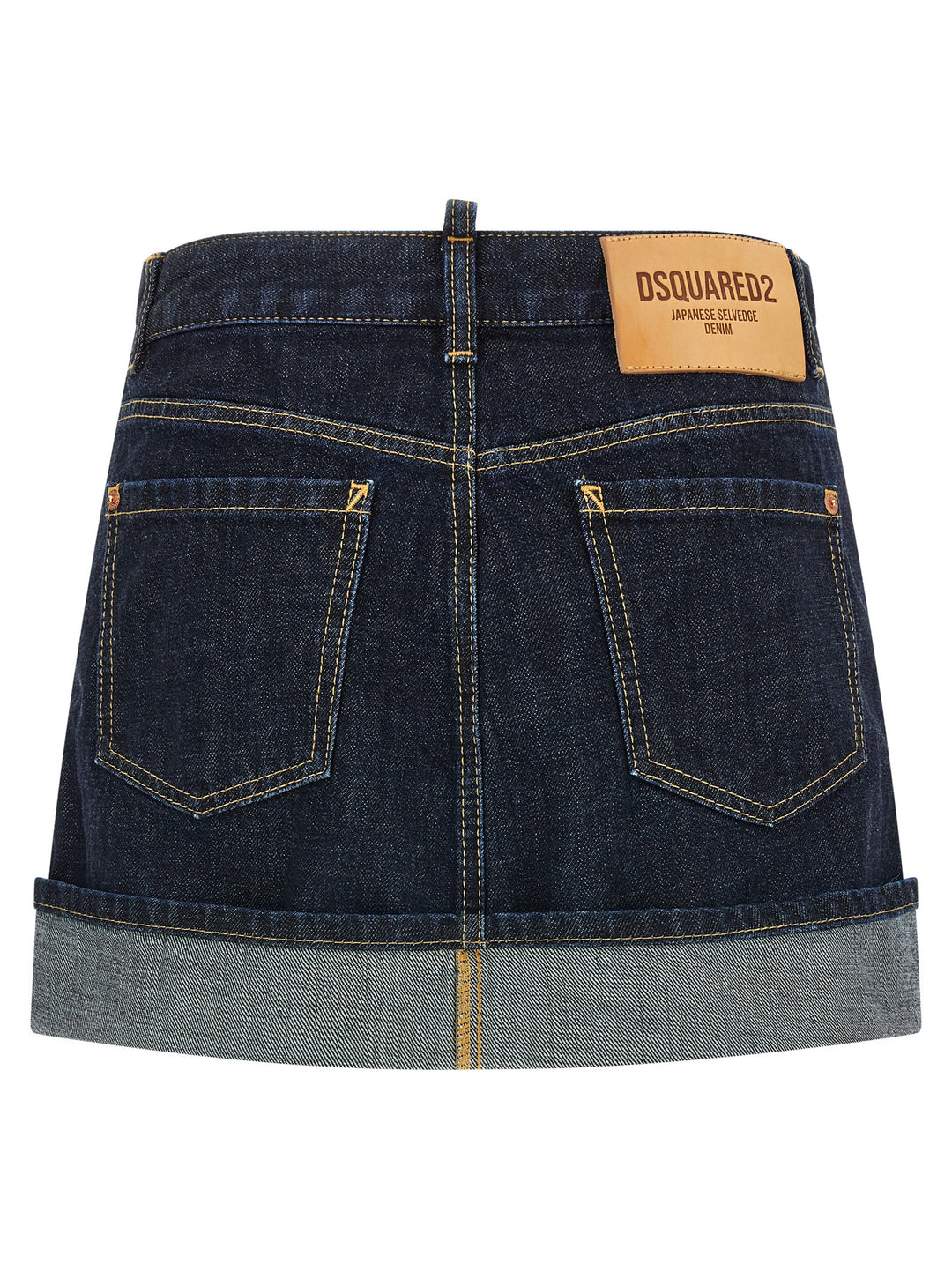 Dsquared2 Cimosa Authentic Japanese Denim Gonne - Blu | a94fc34151b09dd53dff3d4741a3947d422f4bd6