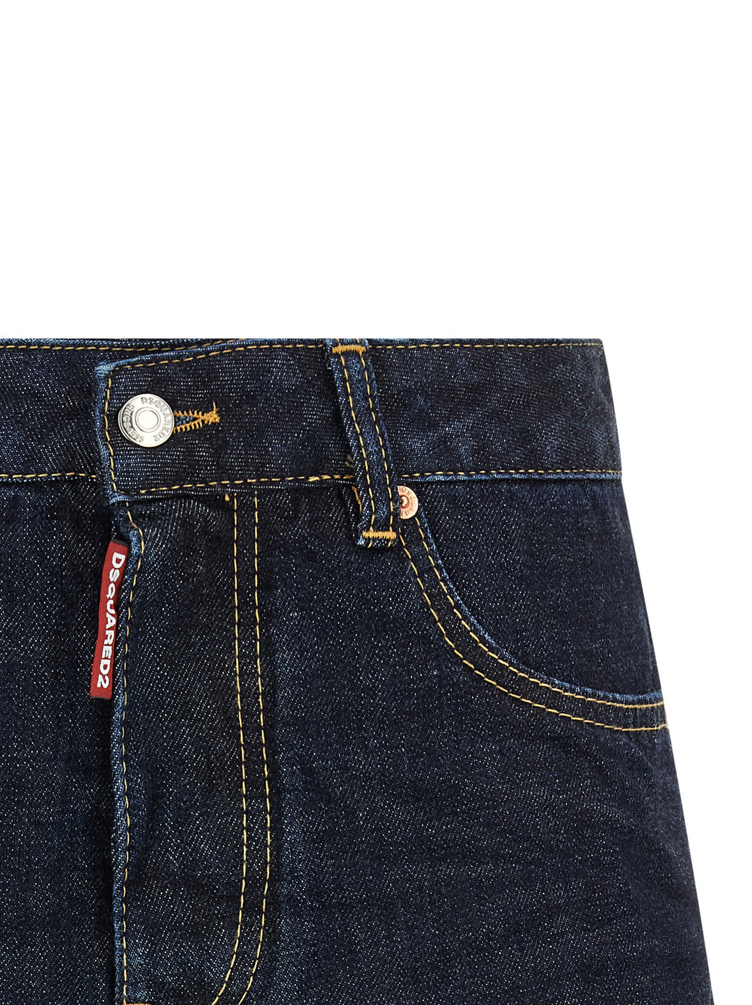 Dsquared2 Cimosa Authentic Japanese Denim Gonne - Blu | 6d4d4882f2825218e750192d8361ccc4fe5bb543