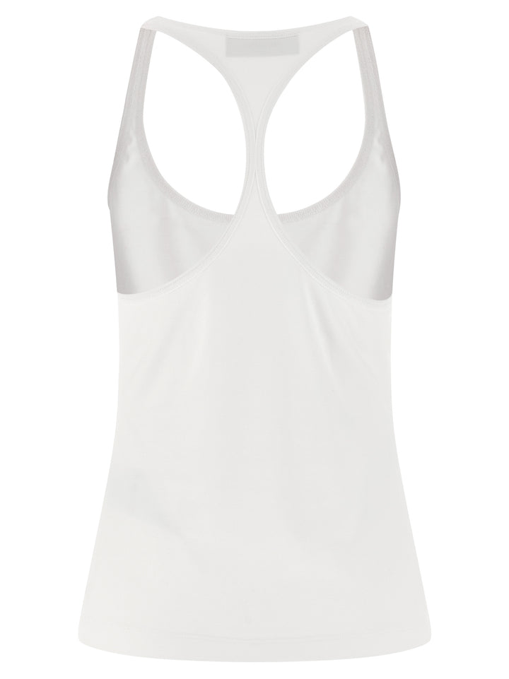 Dsquared2 Embroidery Tank Top Top - Bianco | 9b45a5c5e7009f4dff5d510599ec9afe9f8f7ed3