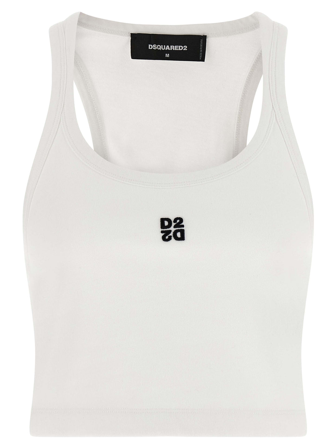 Dsquared2 D2 Upside Down Top - Bianco | 4e266cb9c5d36f60931b82e1969ca798922c2c26