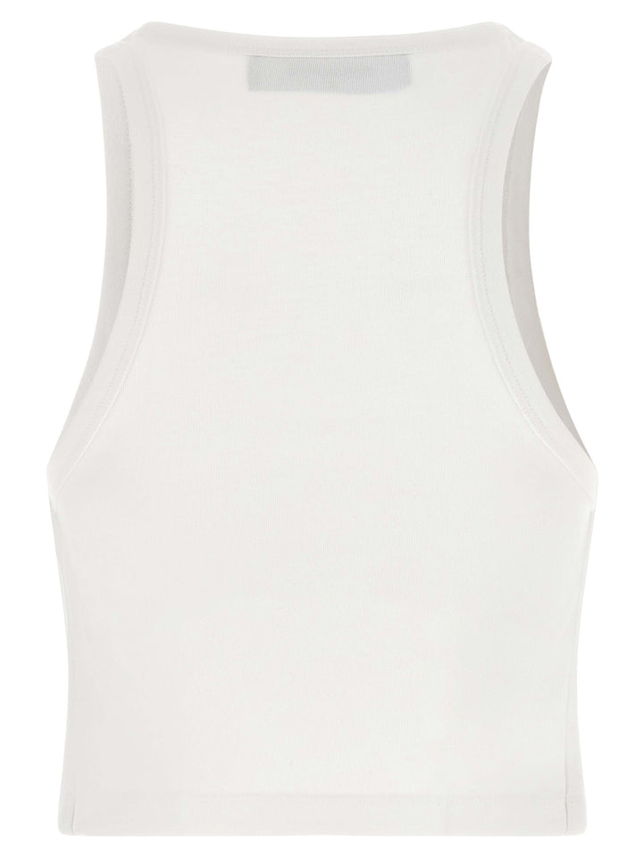 Dsquared2 D2 Upside Down Top - Bianco | ac35ceec9153029b3876f47d33b42f230a074fb8
