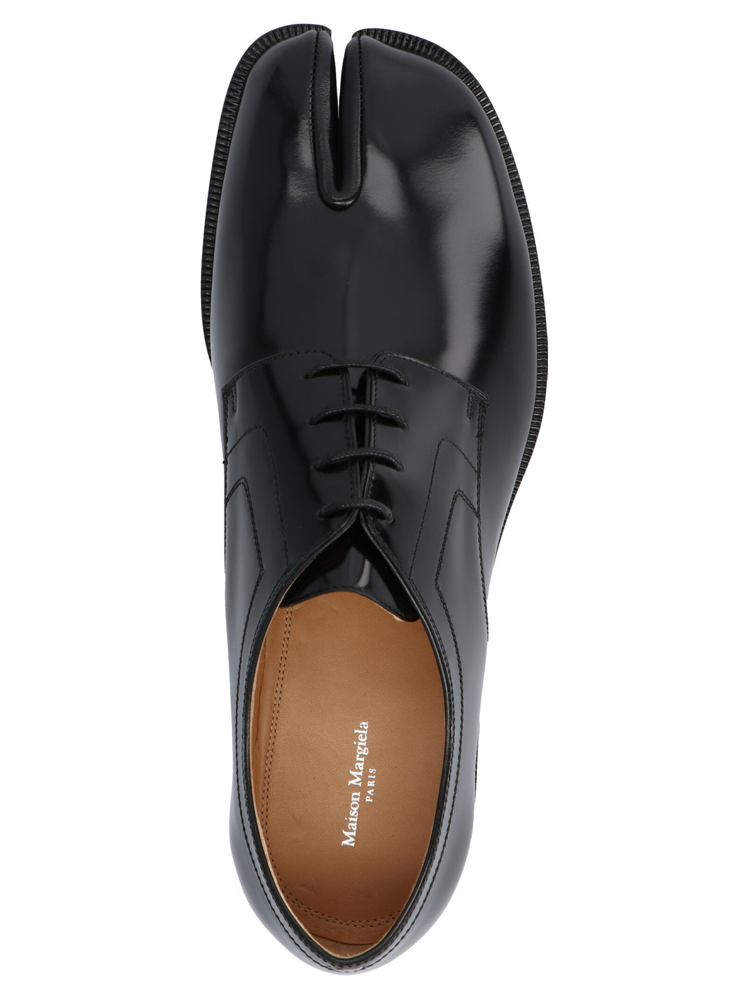 Maison Margiela Tabi Stringate - Nero | 8adb22a69bb9d5baee7107d5929ce19276c8443d