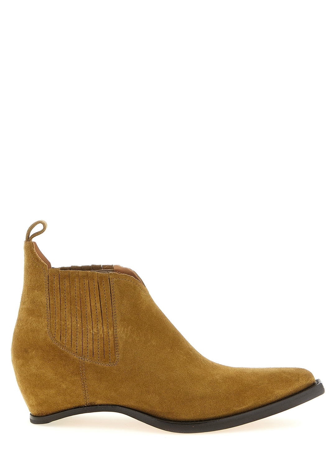 Maison Margiela Western Chelsea Heel-Less Stivali e Stivaletti - Marrone | b9762c62680232c0dc96af66b7b0892b2e9e6761