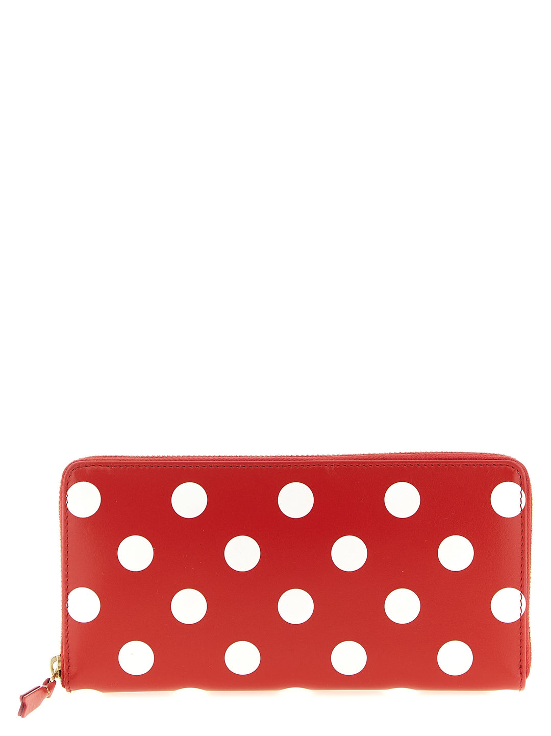 Comme Des GarçOns Wallet Pola Dots Printed Portafogli - Rosso | a7d5646d84e2e28dbe0b29907d14ddfa1923aee5