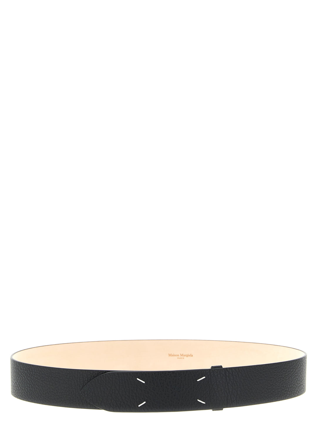 Maison Margiela Four Stitches Cinture - Nero | 387b6dce21a84851ceebc3440ab49bacc684ff9a