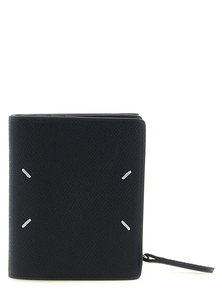 Maison Margiela Four Stitches Portafogli - Nero | f5ea211cbce4f3ce7d7638978b2644ea76960624