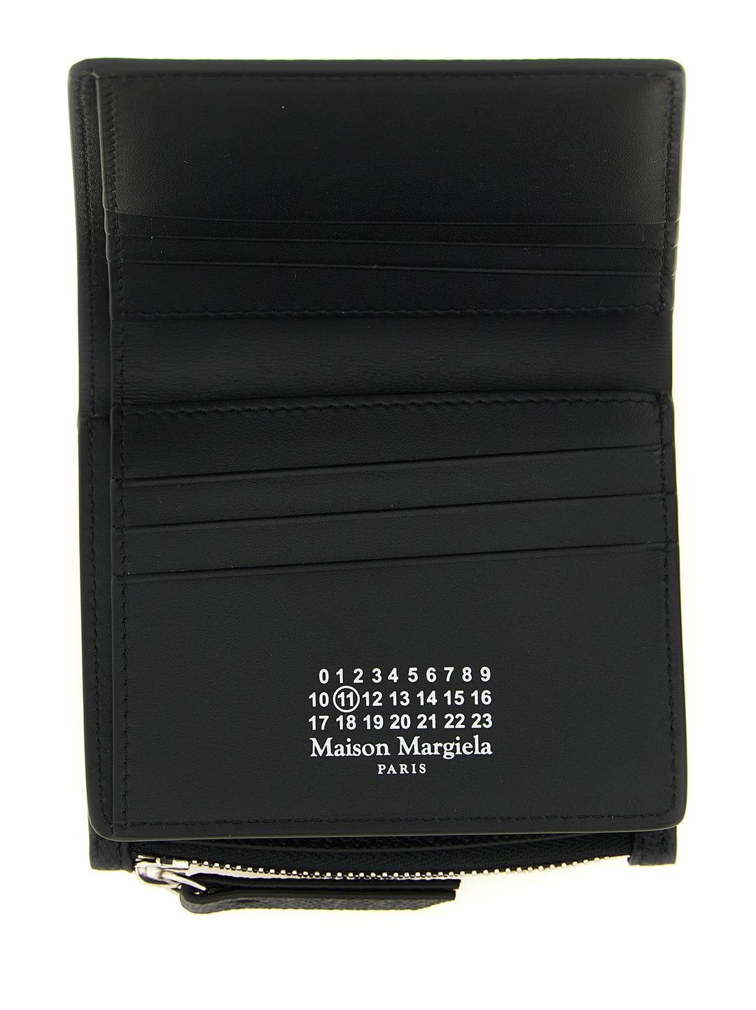 Maison Margiela Four Stitches Portafogli - Nero | 2ba3d6b9f370de5a8aa4a9bb711c666b079f63c2