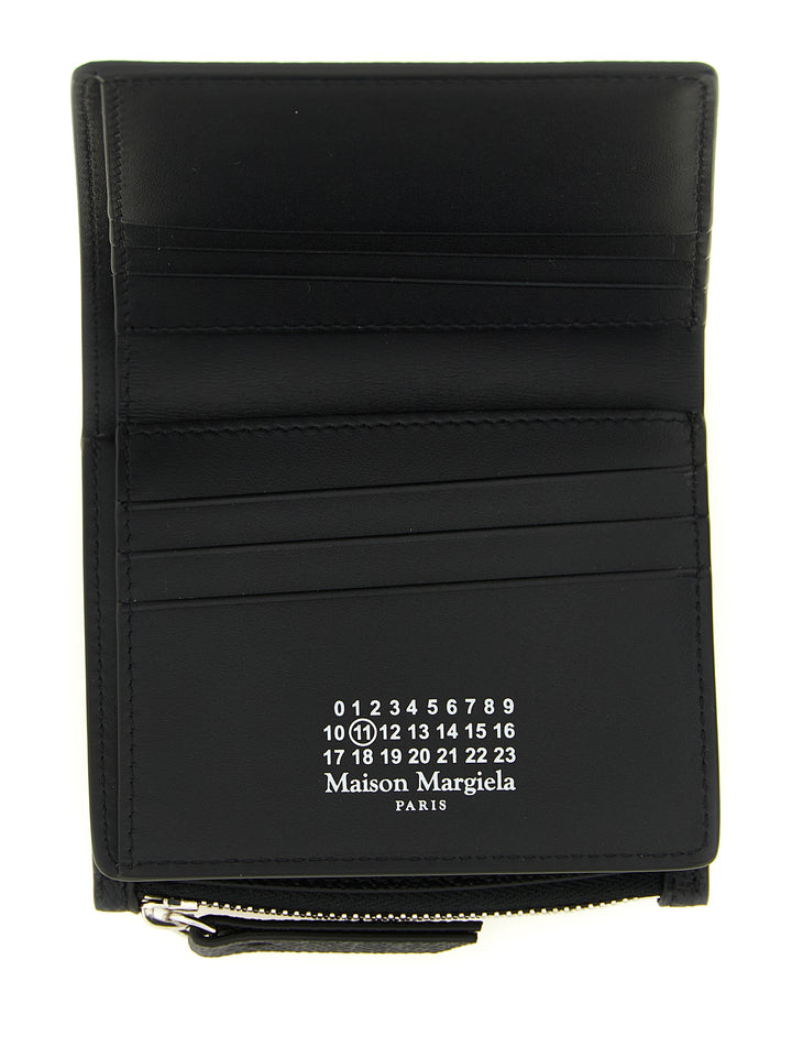 Maison Margiela Four Stitches Portafogli - Nero | 2ba3d6b9f370de5a8aa4a9bb711c666b079f63c2