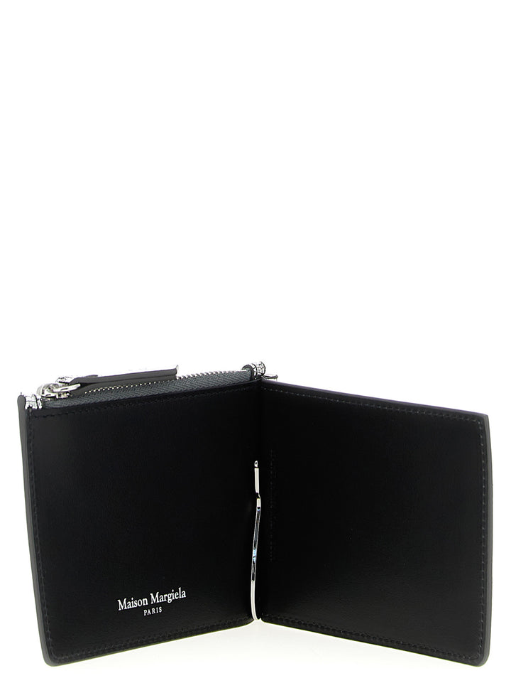 Maison Margiela Bifold Wallet Portafogli - Silver | e46f2ac65a93e3ce2decb16479461b329940e250
