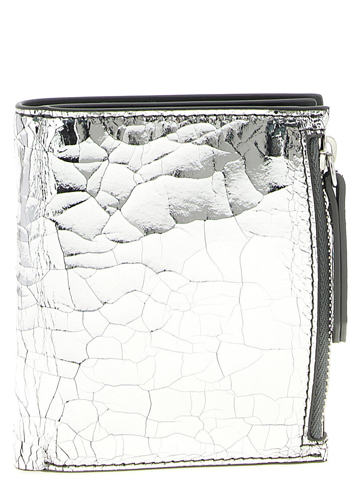 Maison Margiela Broken Mirror Wallet Portafogli - Silver | 38a252ba8e71f241b2fb116b1b277fe822aaeab0