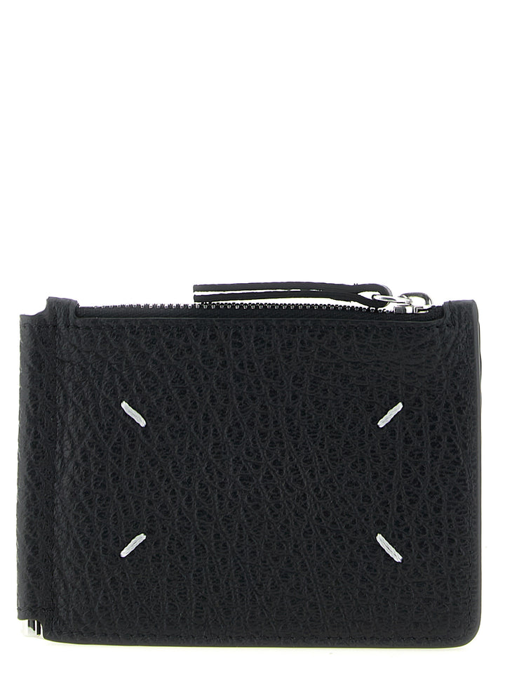 Maison Margiela Four Stitches Portafogli - Nero | ec1376c33e36d0a38fa375e7dff1872f92e3c6e0