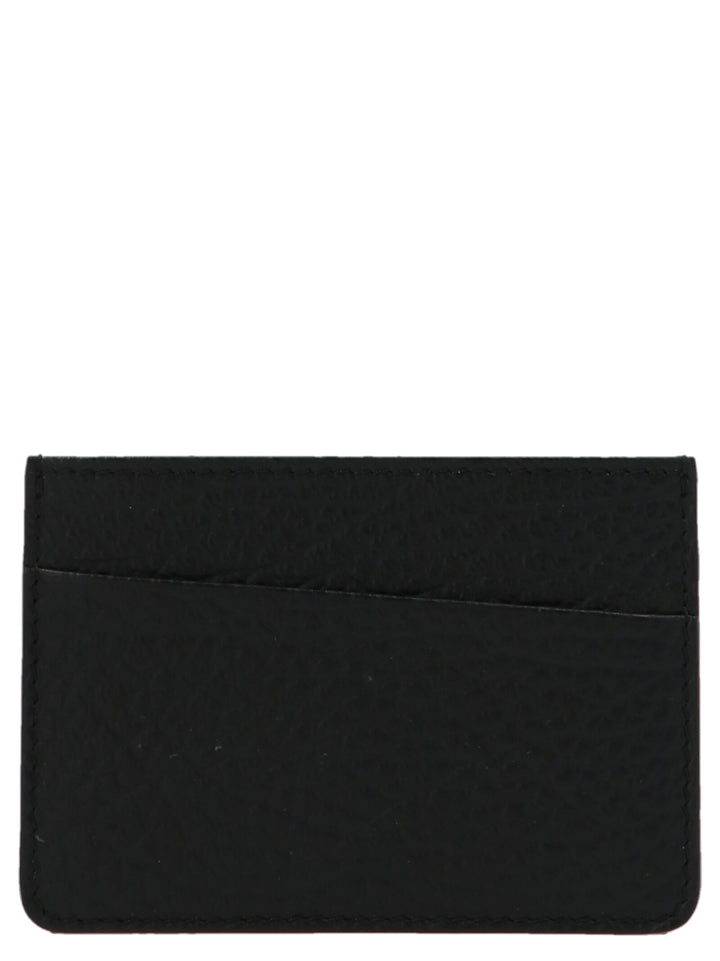 Maison Margiela Logo Card Holder Portafogli - Nero | 831c9b3481ada101e3ec84c82029bc3a6ebe95cb