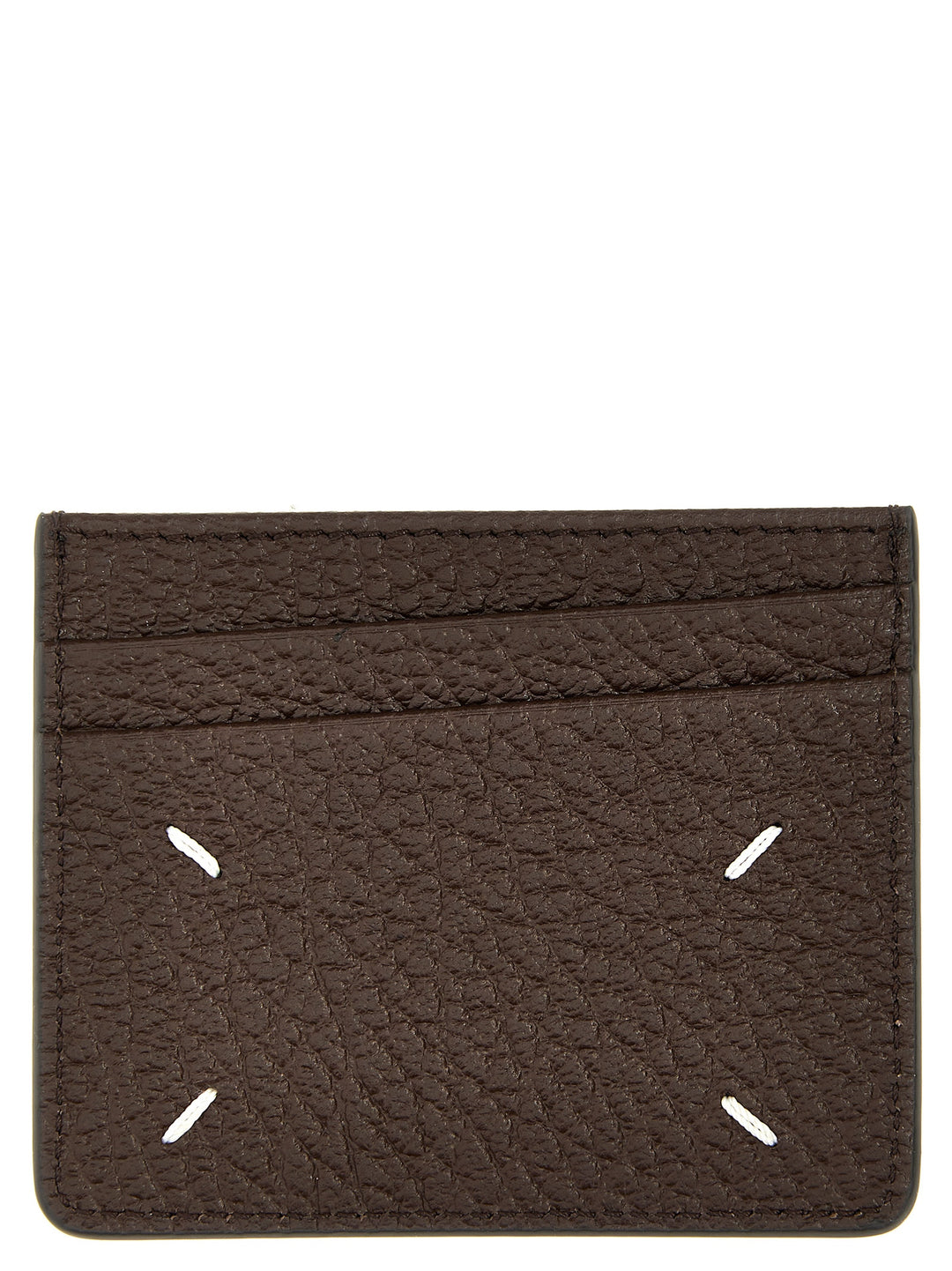 Maison Margiela Slim Card Holder Portafogli - Marrone | 80ad9bb5454d253bd229bc4e722bb12b513d47e1