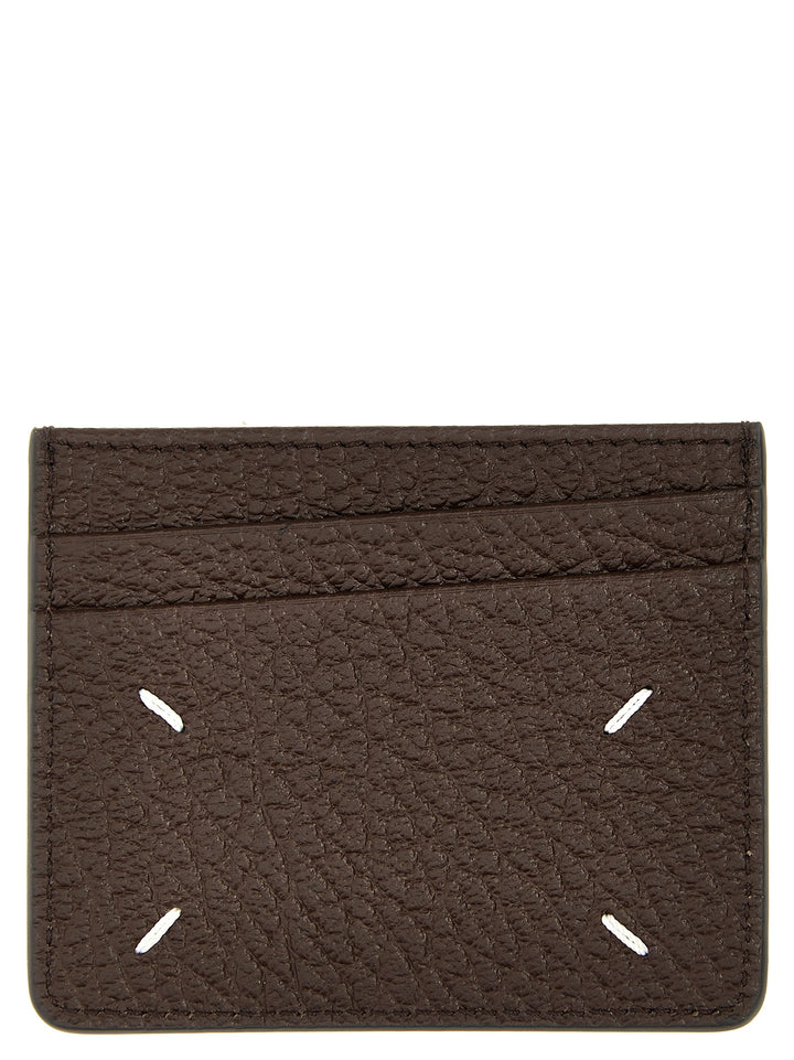 Maison Margiela Slim Card Holder Portafogli - Marrone | 80ad9bb5454d253bd229bc4e722bb12b513d47e1