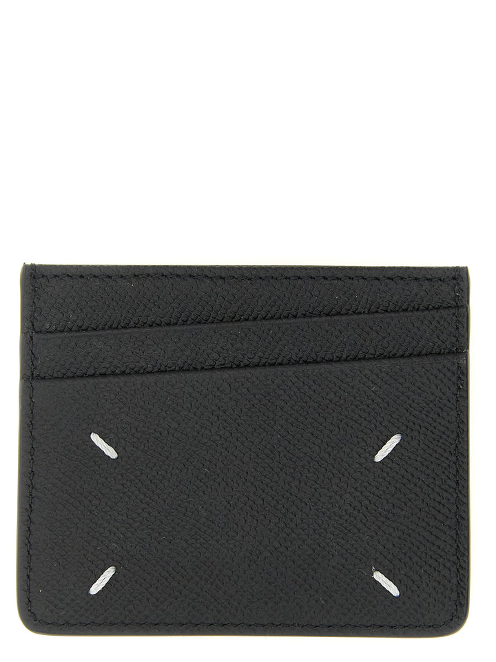 Maison Margiela Four Stitches Portafogli - Nero | 9925b23e325d6cddd325ca79e7fd14714ccbb4c1