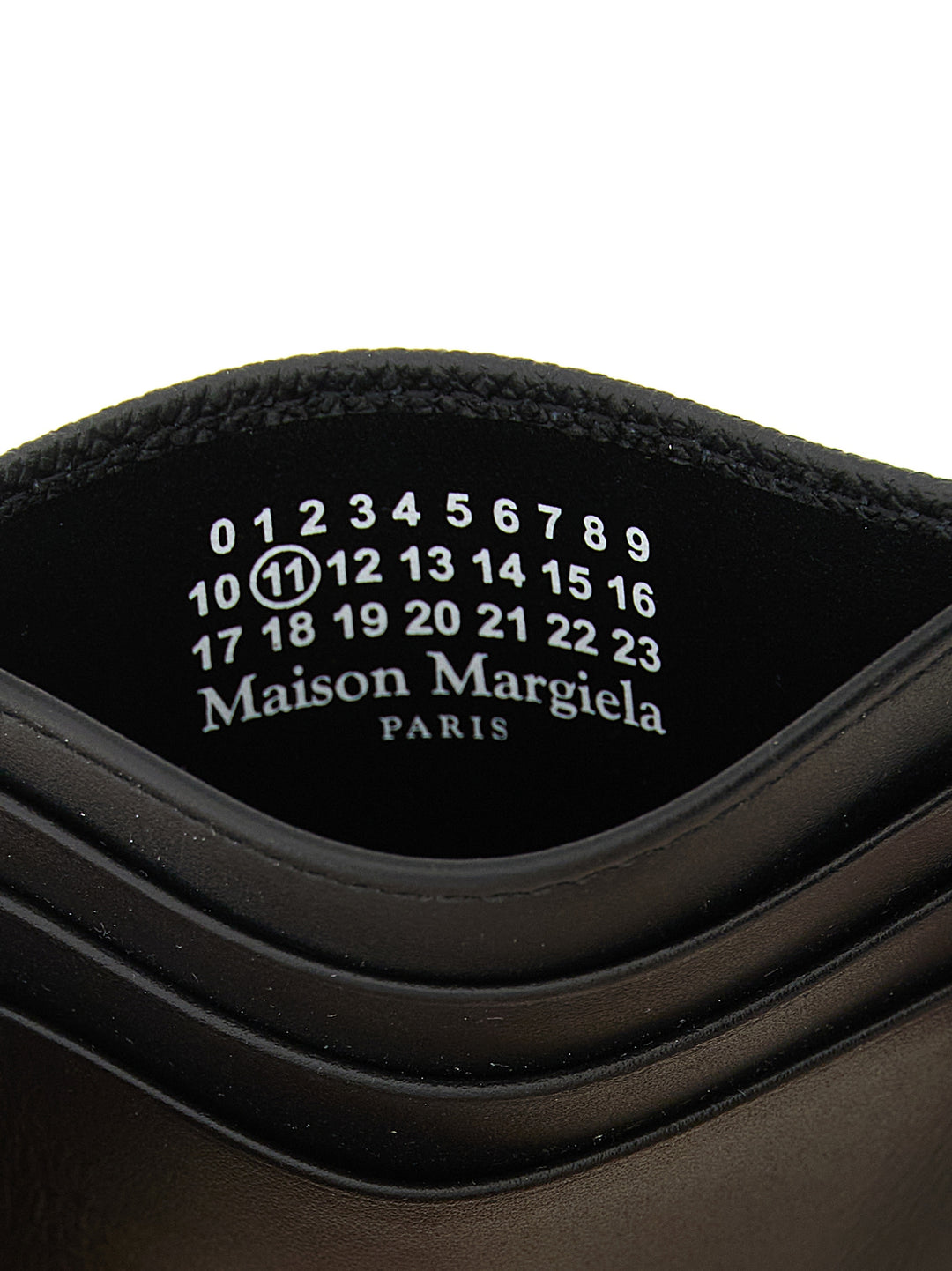Maison Margiela Four Stitches Portafogli - Nero | c8aa8561aaedead421c8770c3b55ad529567ec7d