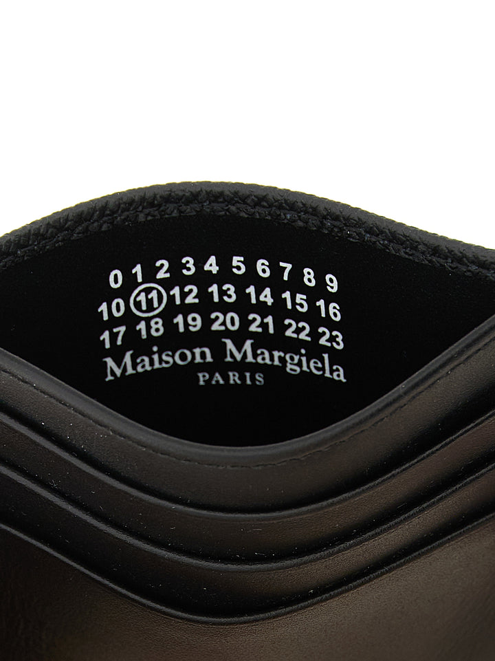 Maison Margiela Four Stitches Portafogli - Nero | c8aa8561aaedead421c8770c3b55ad529567ec7d