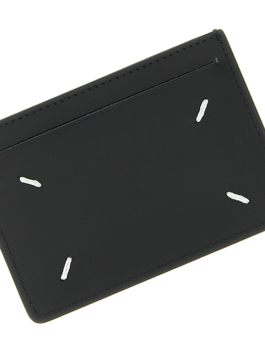 Maison Margiela Stitching Card Holder Portafogli - Nero | 1d43c8f6c5c7929e144e4a6cb995f778b1227919