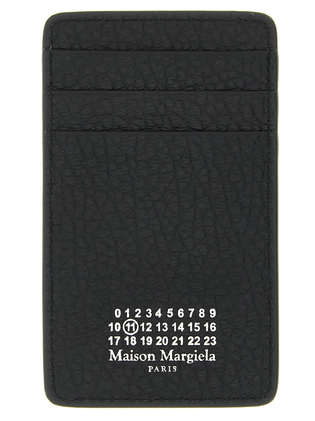 Maison Margiela Vertical Card Holder Portafogli - Nero | 7e013f0f1e9c6869e6bc011babd1ddbd8517f392