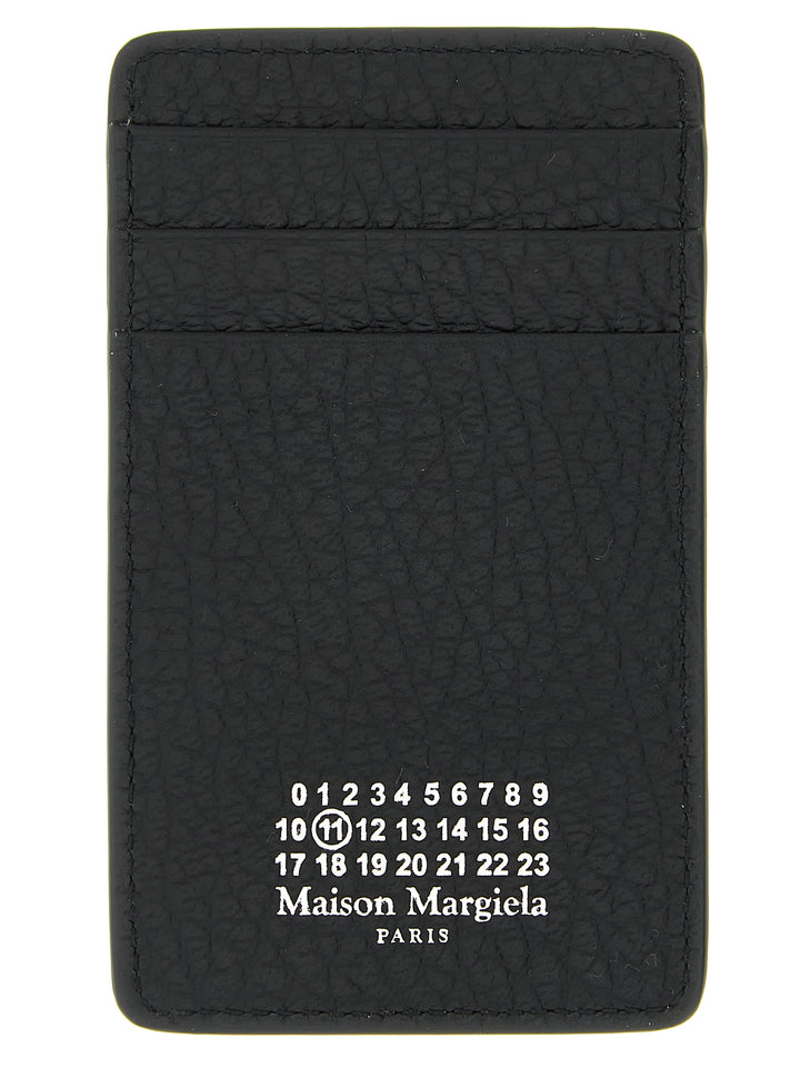 Maison Margiela Vertical Card Holder Portafogli - Nero | 7e013f0f1e9c6869e6bc011babd1ddbd8517f392