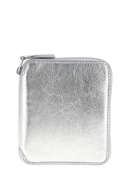 Classic Leather Line Portafogli Silver