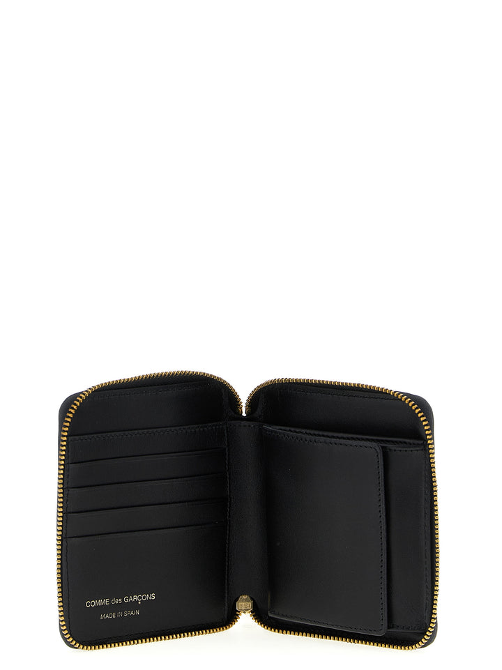 Comme Des GarçOns Wallet Polka Dots Printed Portafogli - Bianco/Nero | 2e15158dd600491c11def78fc99aaee499bb6cd0