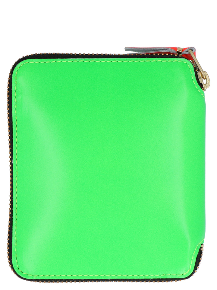 Comme Des GarçOns Wallet Super Fluo Portafogli - Verde | e90be5678c210adb511fae778608a5a36e7a406a
