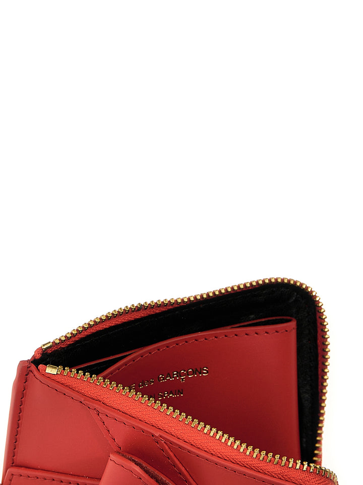 Comme Des GarçOns Wallet Big Bow Portafogli - Rosso | f7acb64d5a72c9fcf85a21fb32027e1c60922dcd