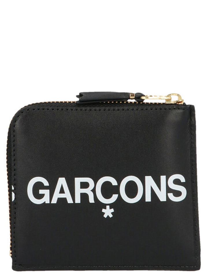 Comme Des GarçOns Wallet Huge Logo Portafogli - Nero | bc8001b807f777d2207ea7d211b97d5ded174b69
