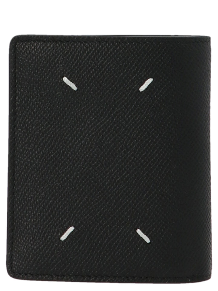 Maison Margiela Logo Wallet Portafogli - Nero | 4e4d43dacad947ba388961e3c3fc8460b8ca4d5d