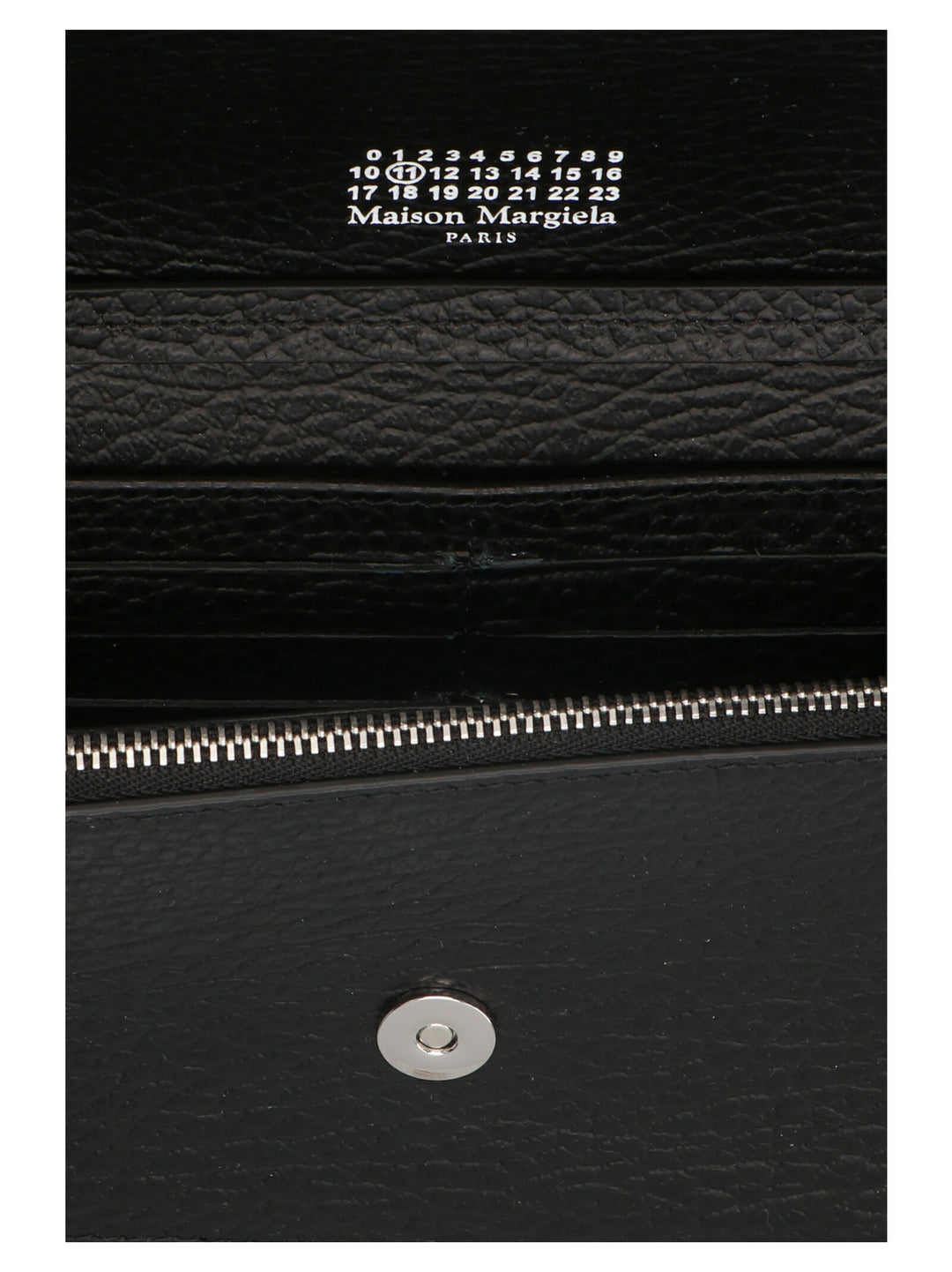 Maison Margiela Logo Chain Wallet Portafogli - Nero | 0424bc7f021b9aaca08166e6a5da6a65e1d56c25