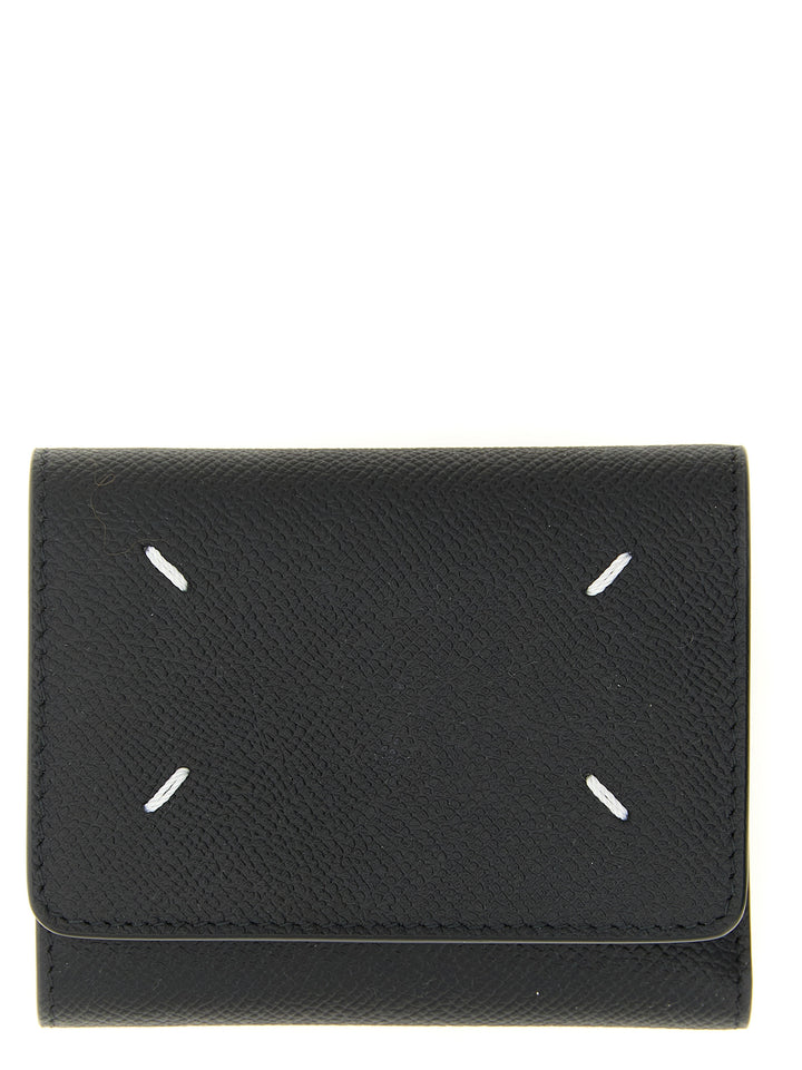 Maison Margiela Four Stitches Portafogli - Nero | 7d6e9fc733545d3588a224cffe1795e242e1d6af