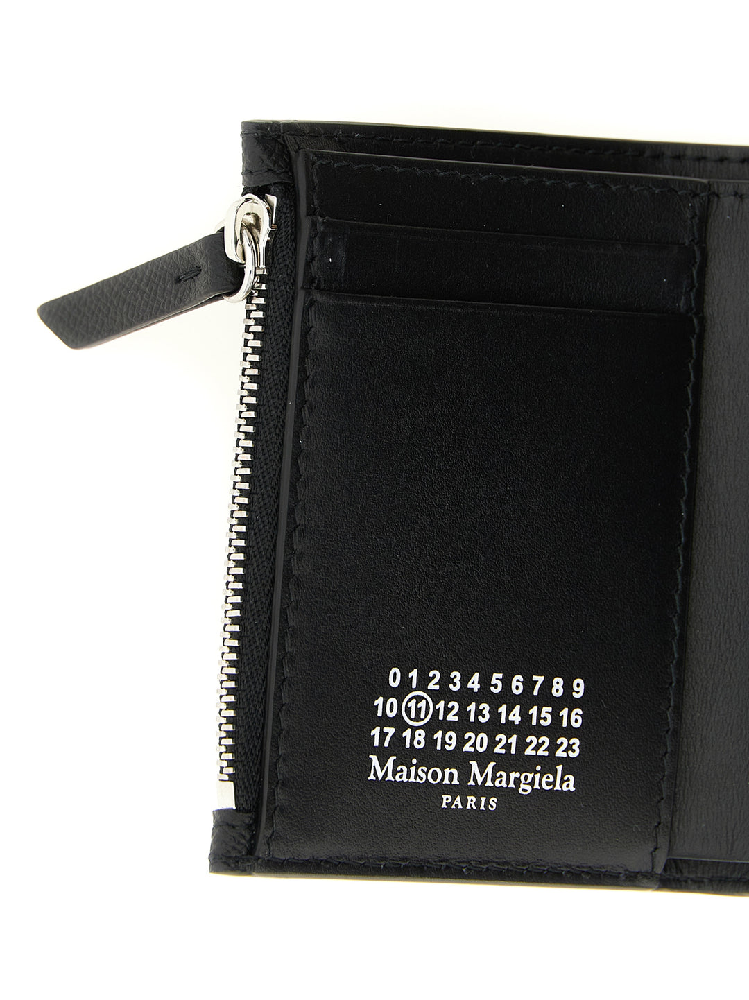 Maison Margiela Four Stitches Portafogli - Nero | 79399419e469919257b5990459c7df930a805860