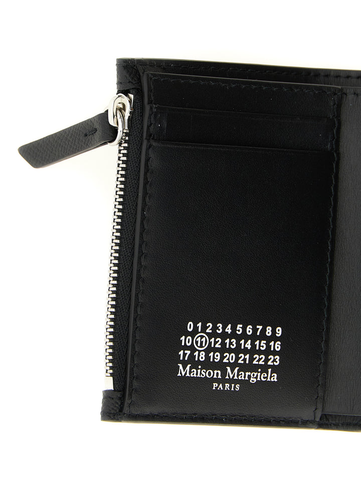 Maison Margiela Four Stitches Portafogli - Nero | 79399419e469919257b5990459c7df930a805860