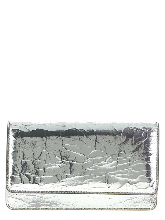 Wallet On Chain Broken Mirror Portafogli Silver