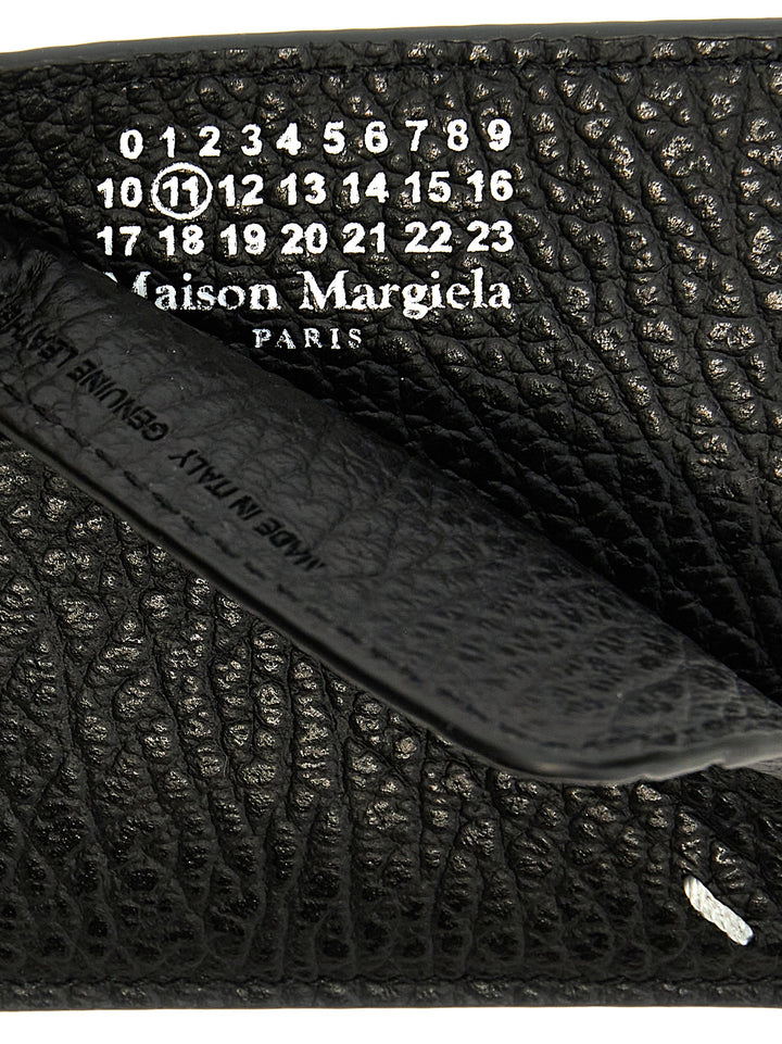 Maison Margiela Four Stitches Portafogli - Nero | 088e5ea3ad60a1d8de57de39931da99b91b4384a