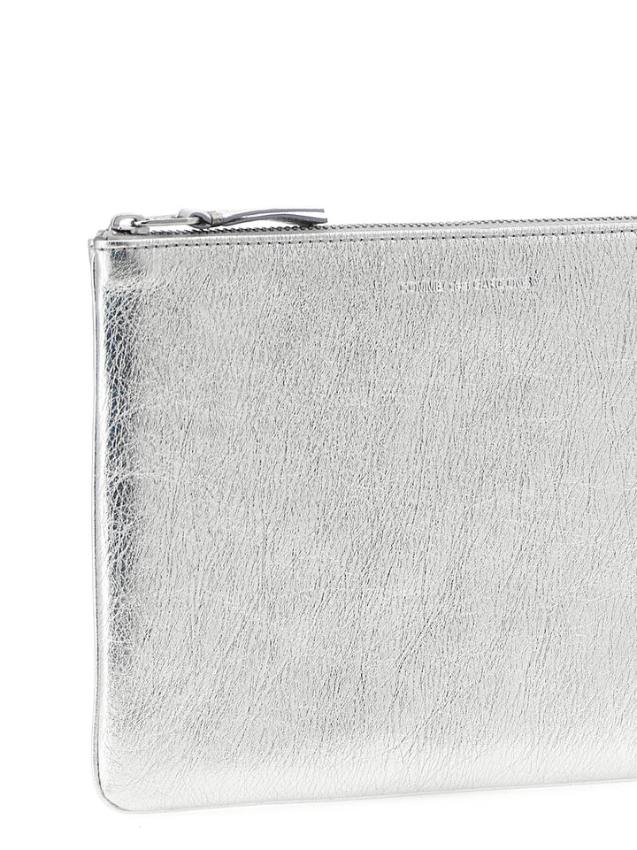 Comme Des GarçOns Wallet Gold Line - Sa5100g Portafogli - Silver | 083074456dac5c4d218d1f2c5f08635d809971ba