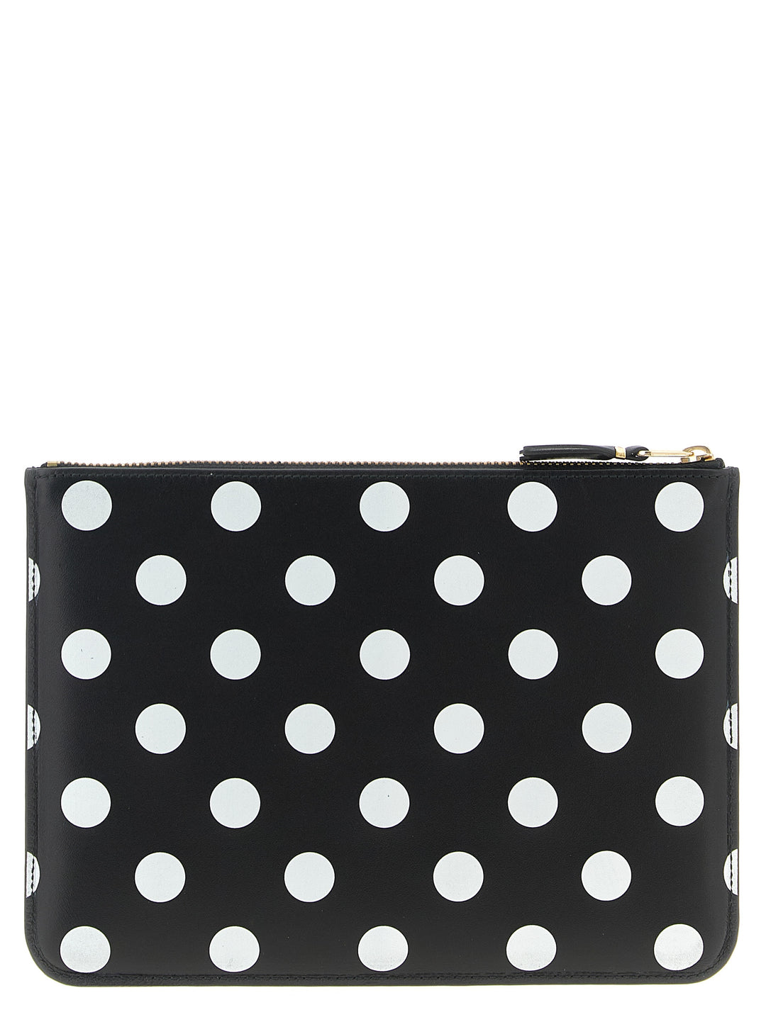 Comme Des GarçOns Wallet Polka Dots Printed Portafogli - Bianco/Nero | d317f033201ef597ad708b16db9962cbb5e127fd