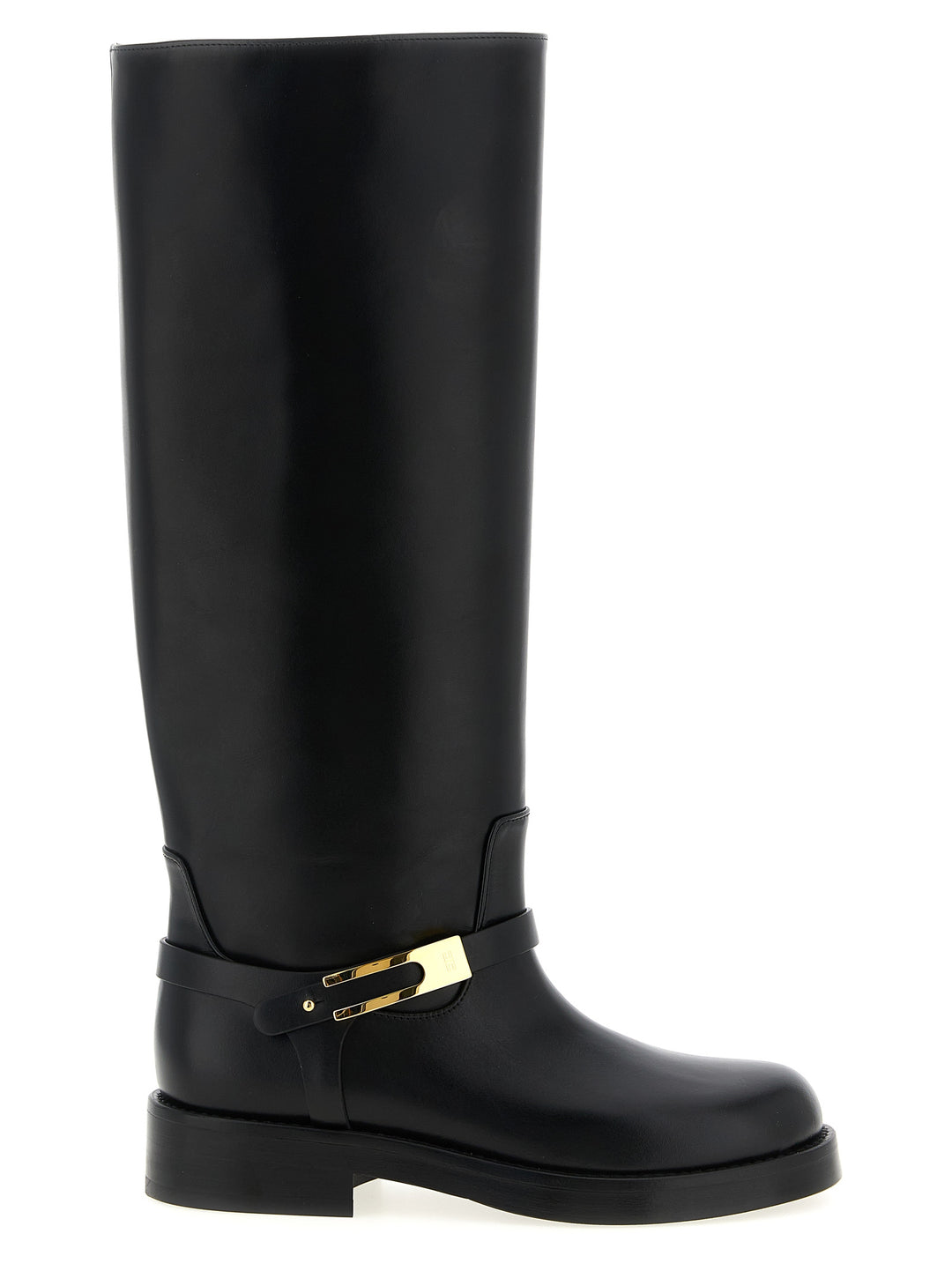 Elisabetta Franchi Logo Strap Boots Stivali e Stivaletti - Nero | 982b881c2b3e9e21c37121e77bd536d0588bbd82