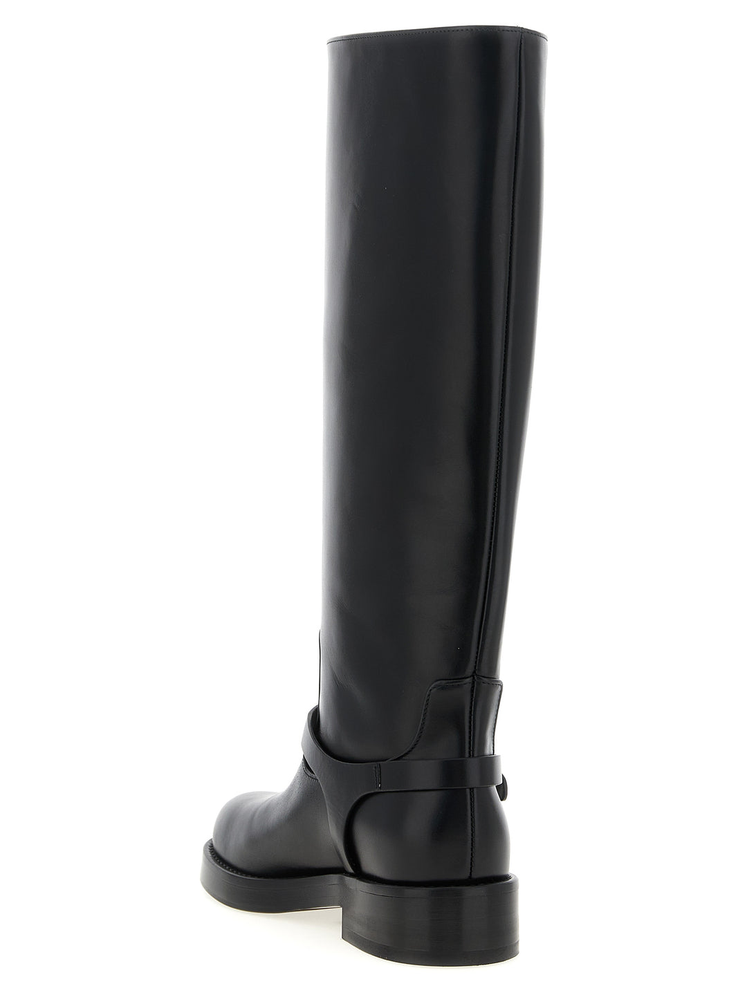 Elisabetta Franchi Logo Strap Boots Stivali e Stivaletti - Nero | 863e28a31daef148061ae792a3967c0d7f5301d4