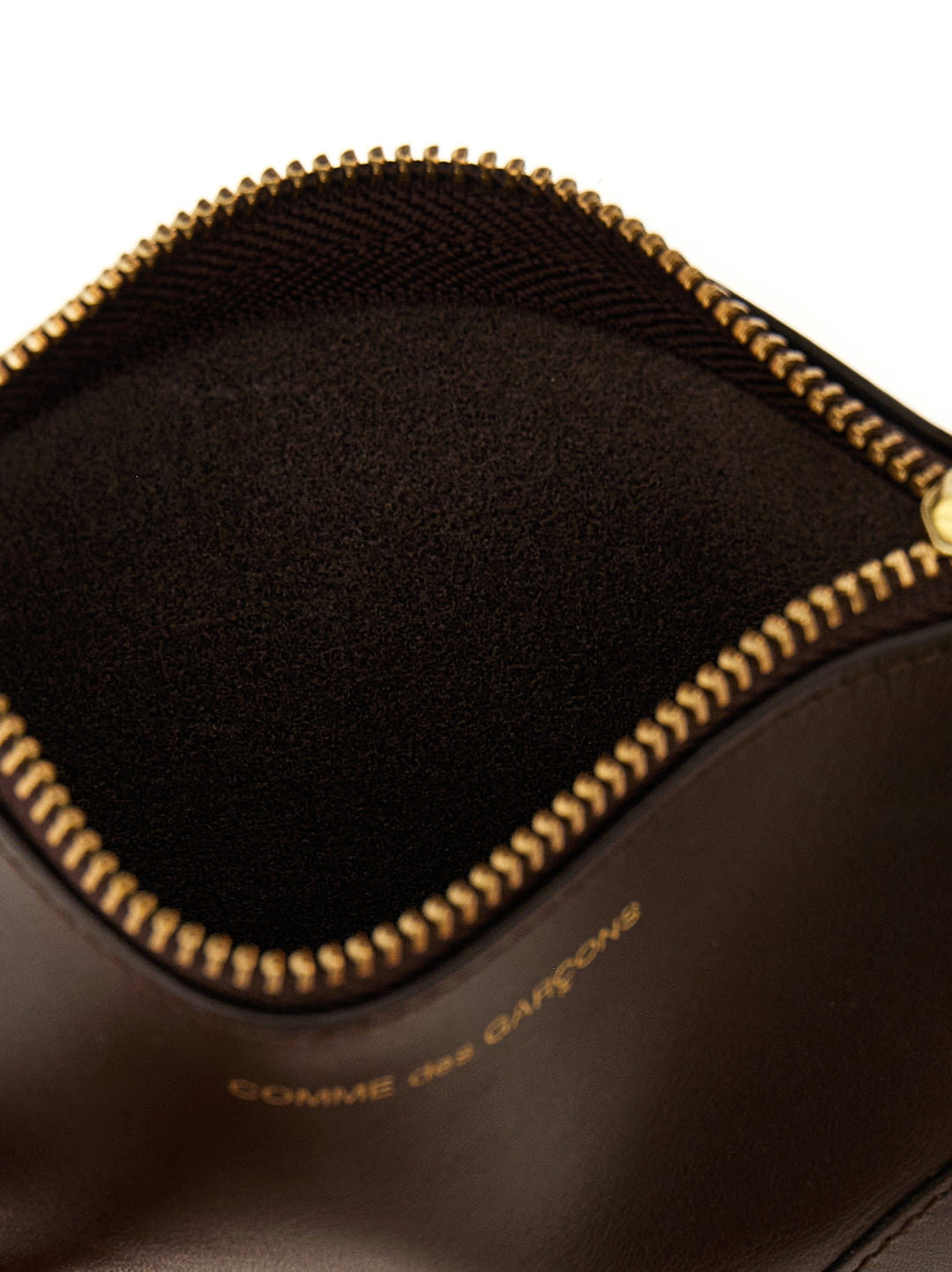Comme Des GarçOns Wallet Logo Leather Wallet Portafogli - Marrone | e0998c4464ae145df5749bc74153c0dbd41e06f7