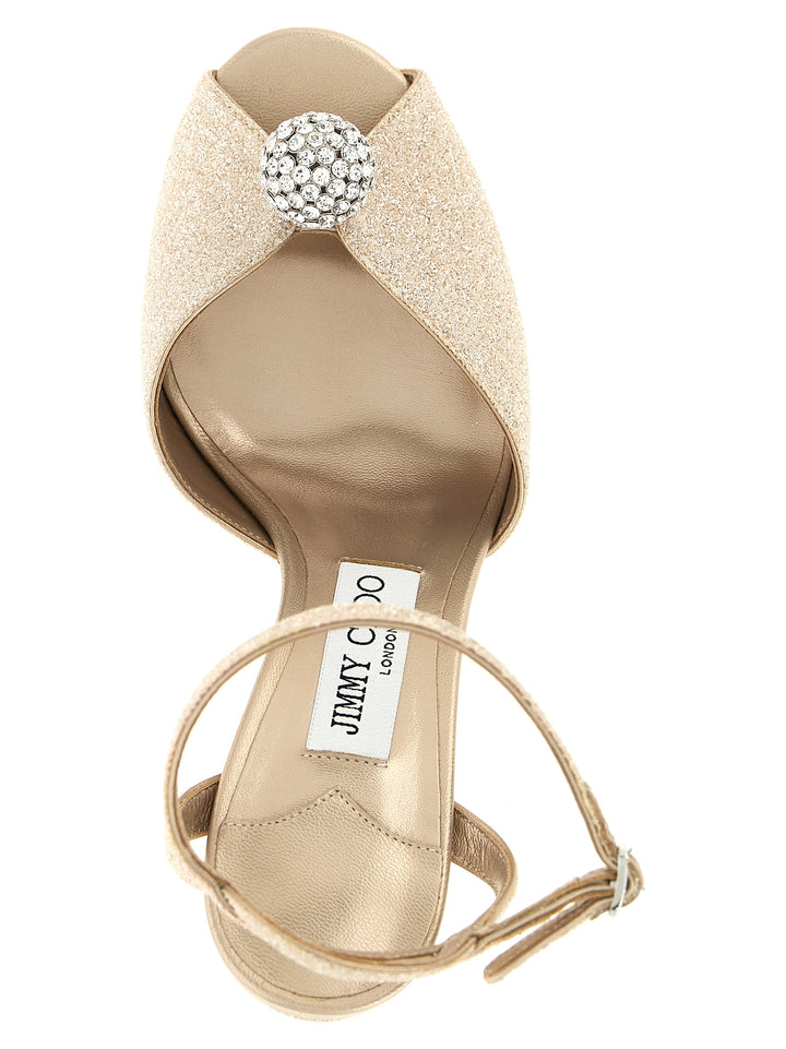 Jimmy Choo Sacora Sandali - Oro | 528ddfb4482803edc2724027e461bc4bead1999e