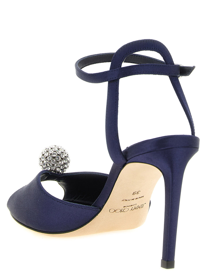 Jimmy Choo Sacora Sandali - Blu | a778946f23d05d05291fdc3f6490d72be994cd68