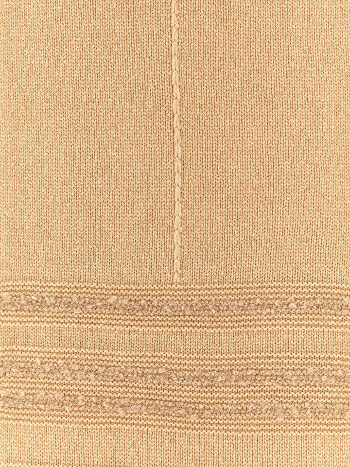 Fabiana Filippi Bouclé Fringed Scarf Sciarpe - Beige | 7e03d5cda40ca954c5b59b39208adb110e1c84bc