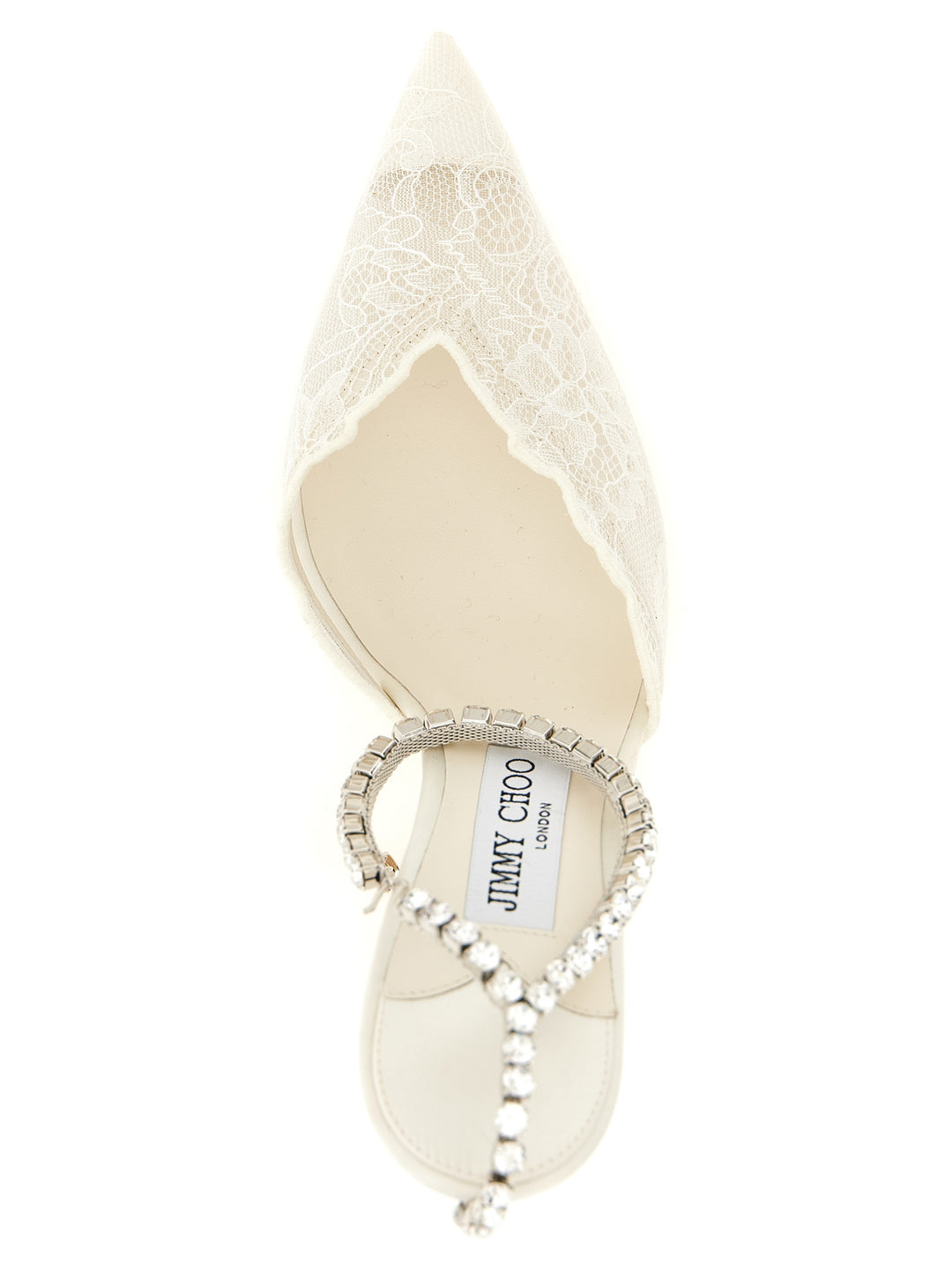 Jimmy Choo Saeda Decollete - Bianco | 45e0ceef65f944b125ed89450f3376bd5904e358