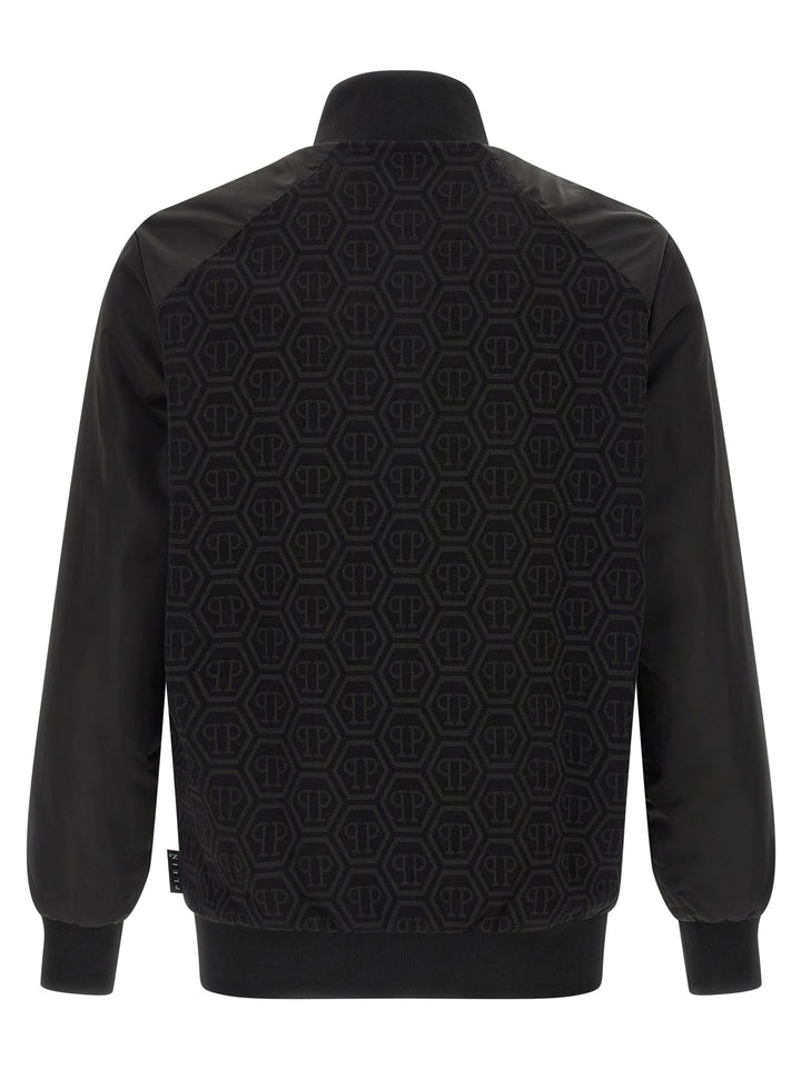 Philipp Plein Monogram Felpe - Nero | 7c3e83b32be6ac04a7ac0b985d0b00d344565419