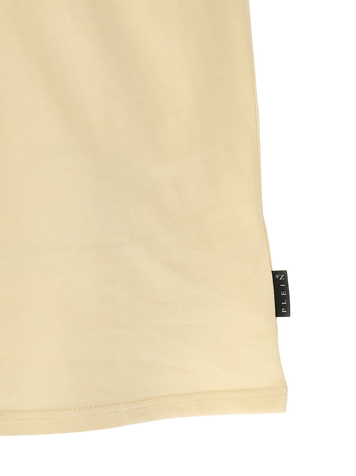 Philipp Plein Monogram T shirt - Beige | 0fa0927f4b9f797ef7e89548dc05a8fe66bb560a